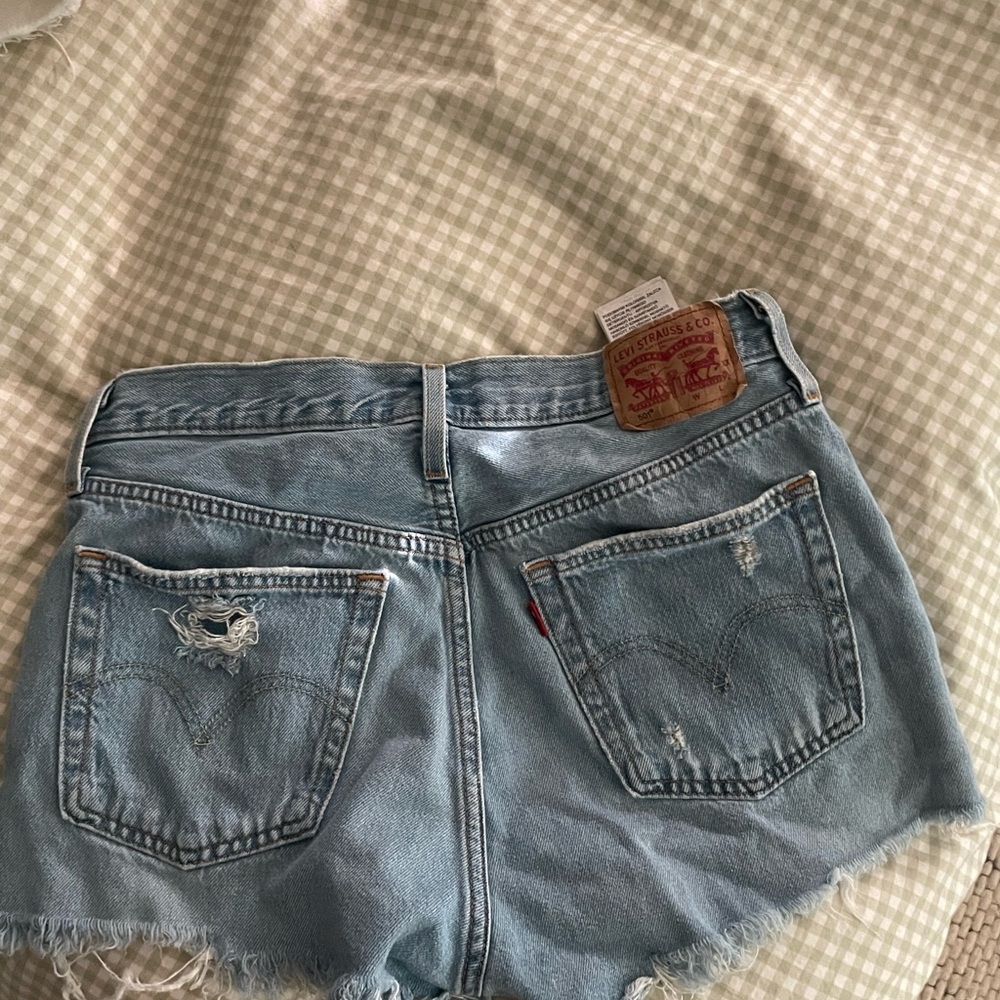 Levi's Light Blue Jean Shorts Vintage Style